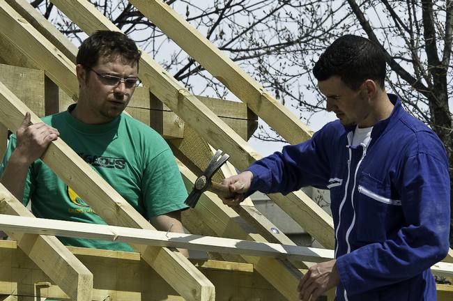 Monteur, monteuse en construction bois