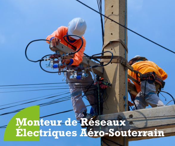 Unique en Occitanie à l’Afpa : Devenez Monteur de réseaux électriques aéro-souterrain !